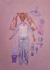 Barbie Doll, Mattel, Collectable, Retro, Dream Glow, 2001, Vintage, Bundle.