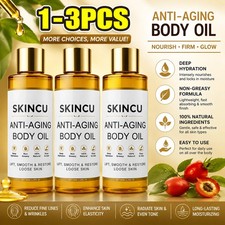 Skincu Anti-Aging Body Oil, Oil Skin Tightening, 100% Plant-Based Formula 100ml