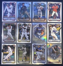 Baseball Card Lot 2026 Bowman Chrome 1st Bowman Rookies Inserts 