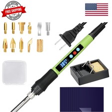 Wood Burning kit, 100W Professional WoodBurning Pen Tool, DIY Creative Tools ...