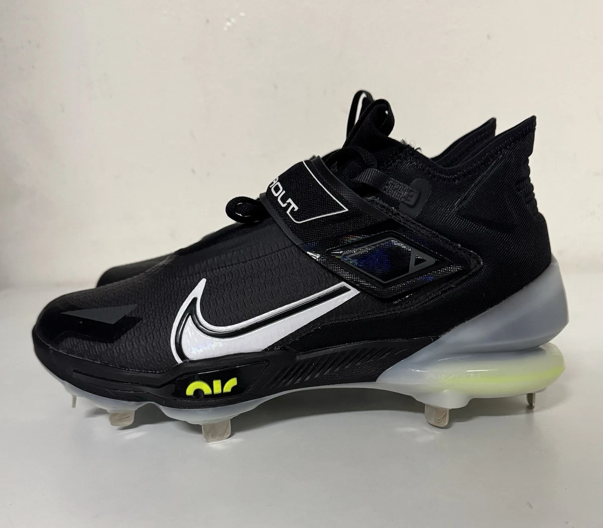 Nike Force Zoom Trout 8 Elite Black White Volt for Sale