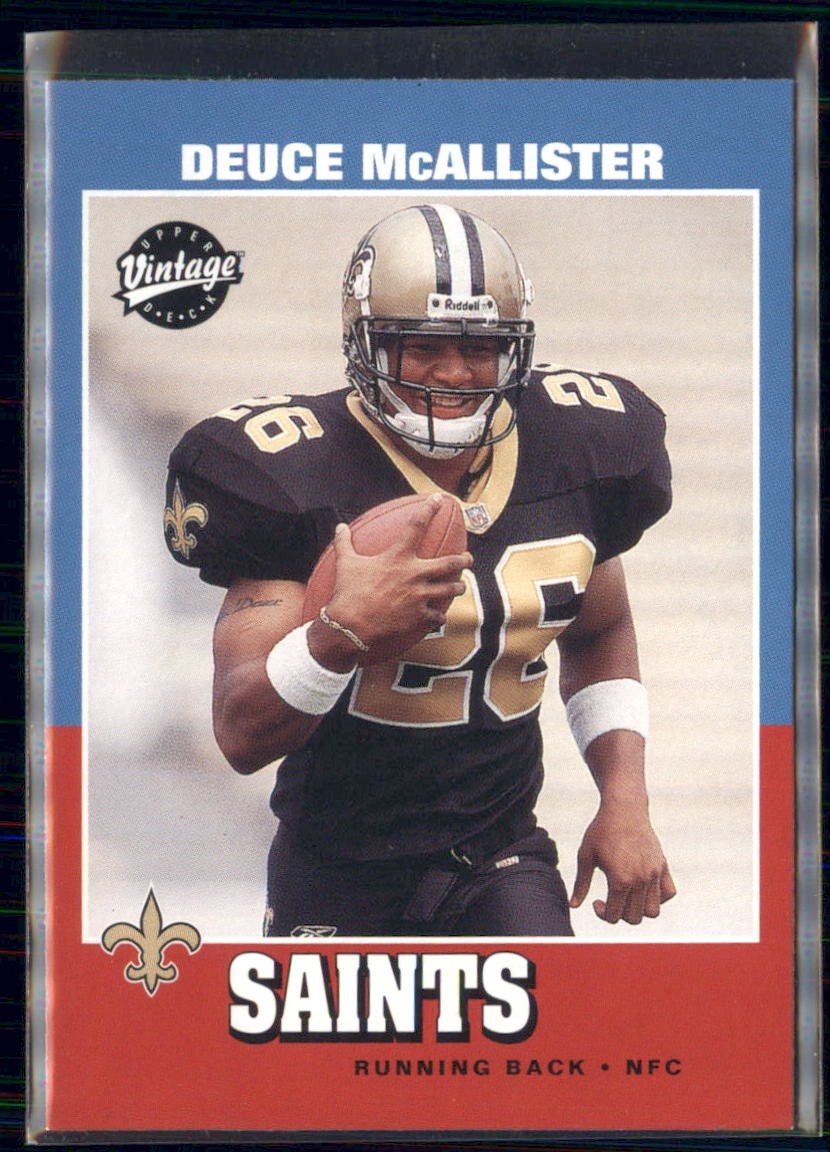 2001 Upper Deck Vintage - Deuce McAllister #240 (RC)