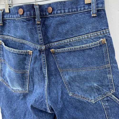 WILD ASS - Jeans de mezclilla de carpintero - Para hombres 32 x 30 - tiro alto - holgado - botón mosca - Hecho en EE. UU. - Imagen 8 de 11