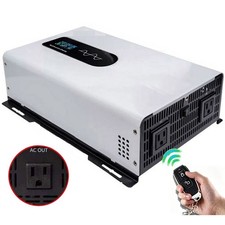 8000W Pure Sine Wave Inverter Solar Off Grid 4000W 12V 24V 48V 72V to Max 110V