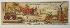 Lithograph: CELEBRATED SPARK PROOF DOUBLE CUT OFF SLIDE VALVE AGRICULTURAL ...