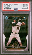 2023 Bowman Draft Eric Bitonti #BDC134 Chrome PSA 10