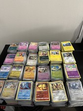 1000 English Pokemon Bulk Lot including 100 Holos - C/UC/Rares - No Energy