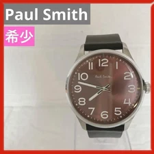 [Rare] Paul Smith Watch Big Face Silver Paul Smith