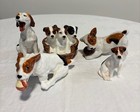 Vintage Royal Doulton Jack Russel Figurines 5 Pieces. Perfect Condition!