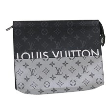LOUIS VUITTON Monogram Split Pochette Voyage MM Clutch Bag M63039 LV Auth ak168V