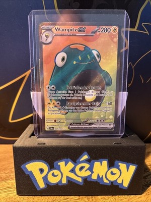 Wampitz ex 237/193 Ultra Rare Paldea Evolved NM Pokemon Karte Deutsch