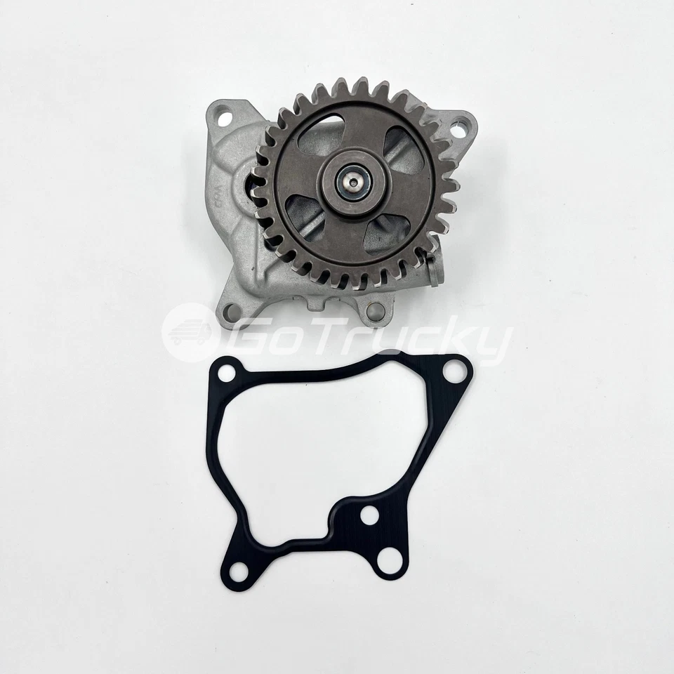 Bomba de aceite para ISUZU NRR NPR NQR NPR-HD 4HE1 4,8 L 4HK1 5,2 L 98-10 Foto 3 de 4