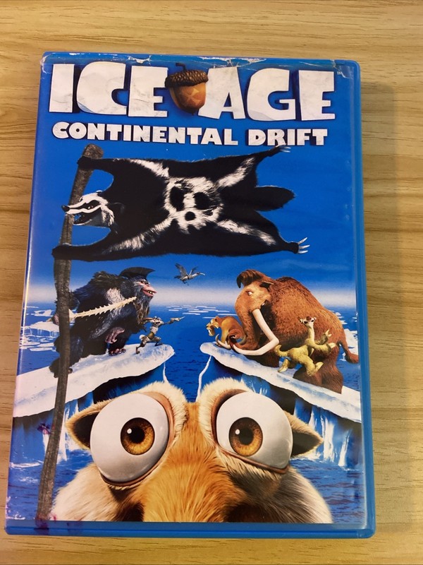 Ice Age: Continental Drift DVD 2012 No Scratches On Disc