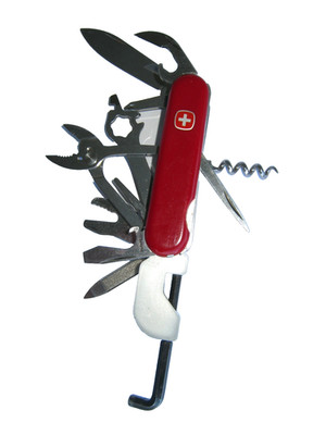 WENGER Delèmont (Victorinox) Schweizer Messer-BIKER- Multifunktion Taschenmesser