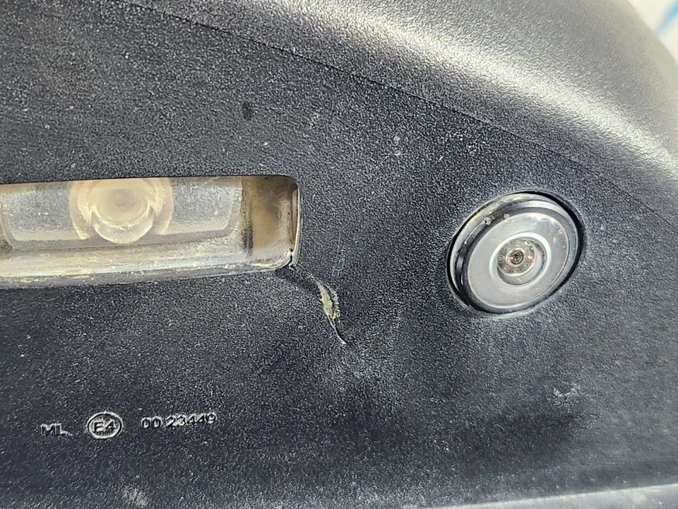 16-19 MERCEDES GLE W166 OEM LEFT N/S POWER FOLD WING MIRROR + CAMERA BLACK 197 - Image 4 of 4