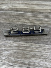 289 Vintage Oem 1967-69 Ford Torino Fairlane Mercury Cyclone 289 Fender Emblem