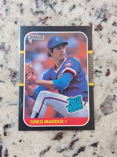 1987 Donruss - Rated Rookie Greg Maddux #36 (RC) 