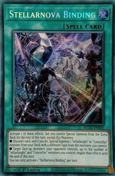 Stellarnova Binding BLGG-EN020 Secret Rare 1st Edition YuGiOh