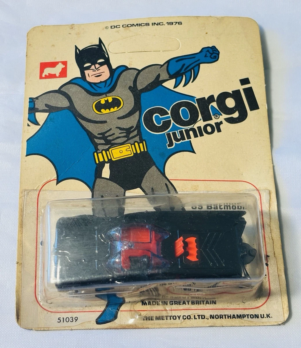 Corgi Batman 1976 Year of Manufacture Vintage Manufacture Diecast