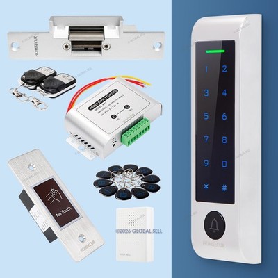HOMSECUR Weatherproof IP66 APP WIFI PIN Access Control Touch Keypad