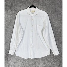 VTG Tommy Bahama Button Up Shirt Mens Size 15.5 34/35 Long Sleeve Windowpane