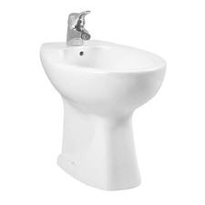 Bidet a terra serie Normus, ceramica bianca VITRA