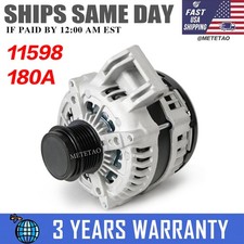 Alternator For Jeep Grand Cherokee Dodge Durango 2011-2018 3.6l 180amp 11598