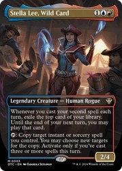 Stella Lee, Wild Card (Borderless) Foil