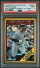 2023 Topps Chrome Aaron Judge 1988 Topps Baseball 35th Gold Refractor PSA 9 #/50