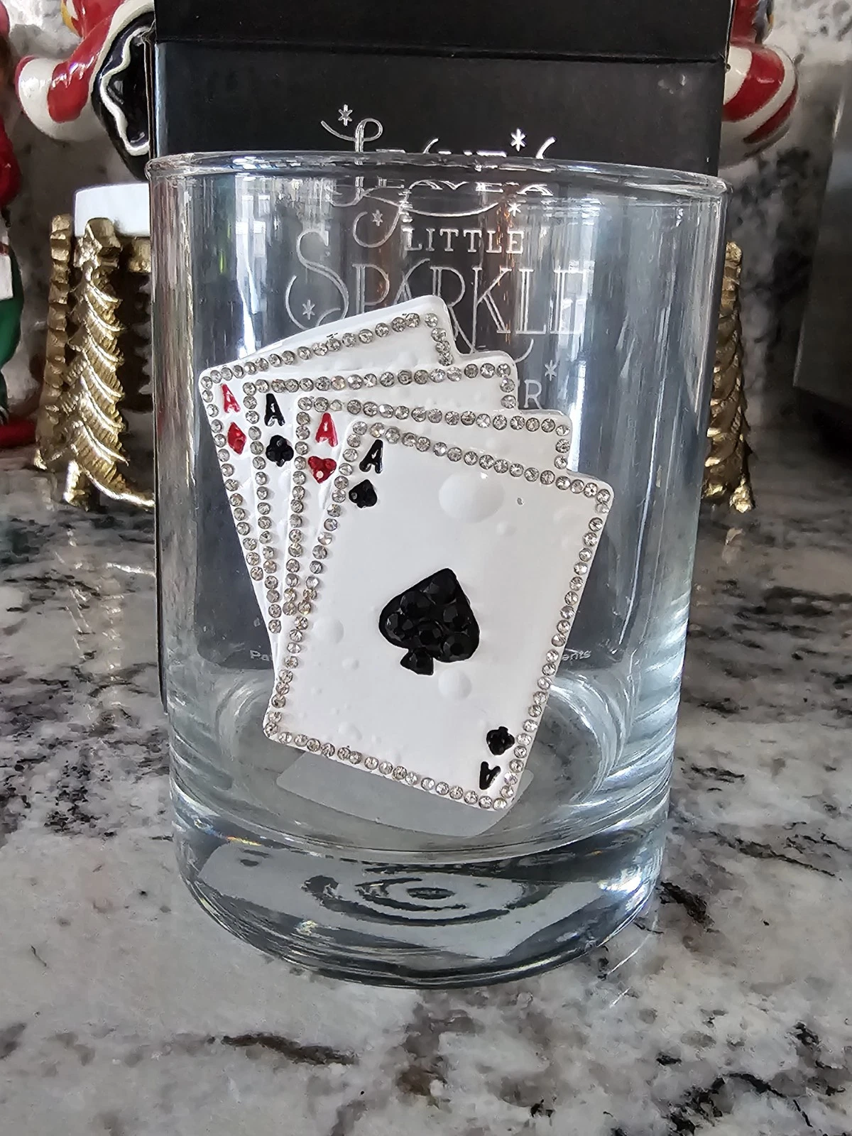 Queens Jewels Old Fashioned Glass