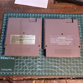 Tecmo Super Bowl NES Nintendo Lot of 2 Authentic Vintage Football Video Games 89