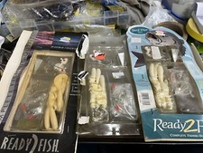 LOT of3 Surf/pier Kit Ready 2 Fish The Tackle Kit From Fishing Pole Set 3 Packs