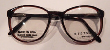 Vintage STETSON Style 92 Cordovan 53/18 P3 Eyeglass Frame New Old Stock