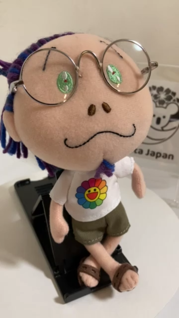 TAKASHI MURAKAMI Plush Doll Mascot Kaikai Kiki Limited rare