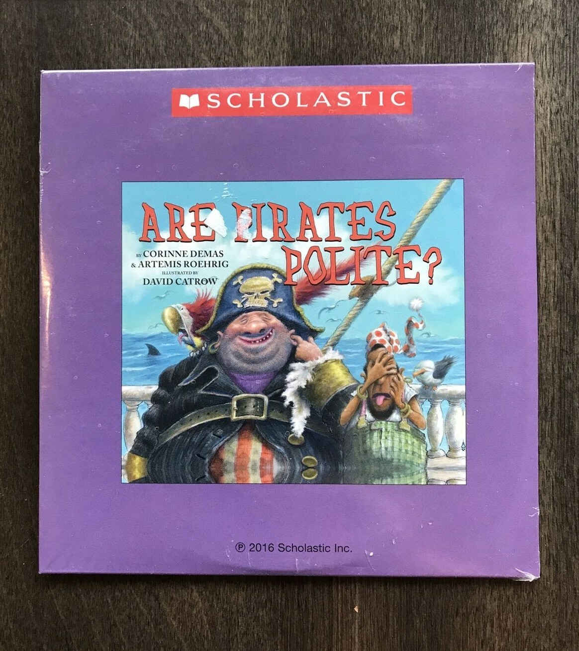 Are Pirates Polite? Book and Audio CD by Corinne Demas