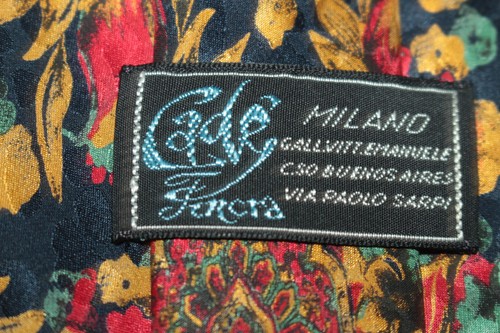 CADE' MILANO Silk tie Made in Italy F63160 - Picture 4 of 4