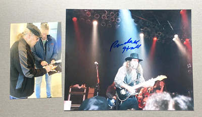 RANDALL HALL ''LYNYRD SKYNYRD'' In-person signed Foto 20x25 Autogramm + Beweisfoto