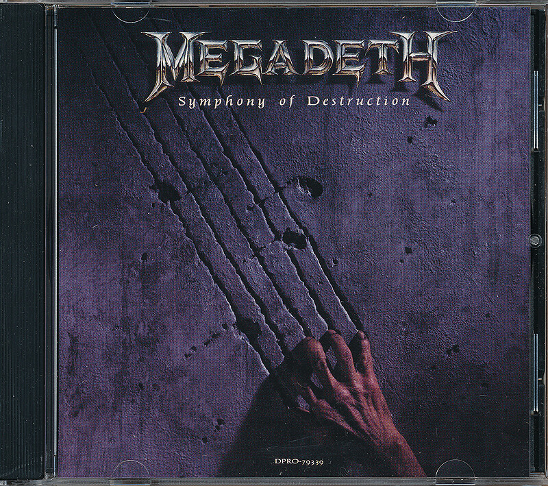 Megadeth - Symphony of Destruction RARE promo CD single w/ radio