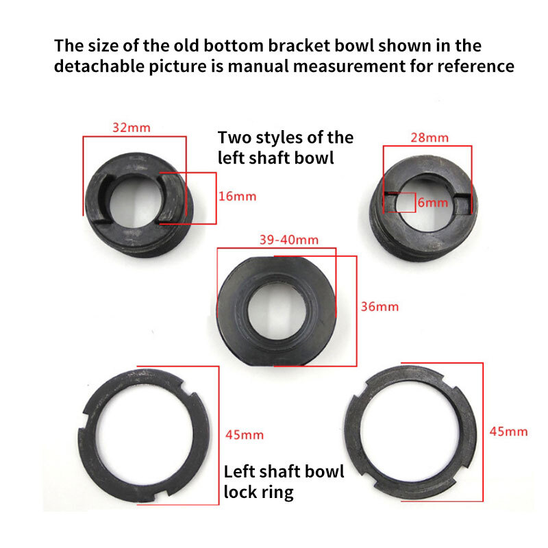 Bike Lock Ring Remover Multifunctional Bottom Bracket Repair Spanner