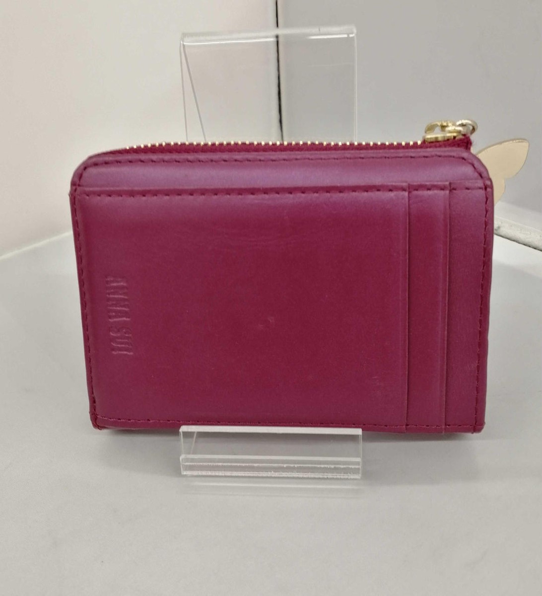 ANNA SUI Coin Case Red 4.3 inch | eBay