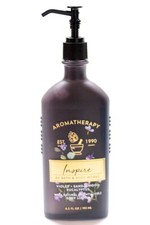 Bath  Body Works Aromatherapy INSPIRE Violet Sandalwood Eucalyptus Lotion 6.5oz