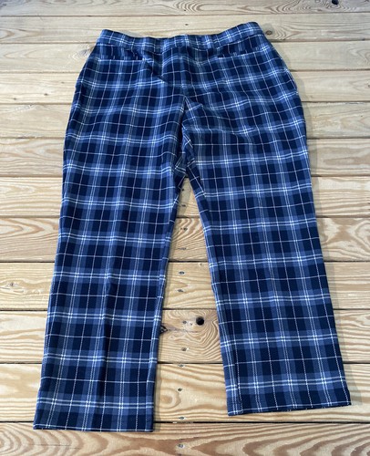 Susan Graver NWOT Womenâs French Knit Straight Leg Pants Size PM Black