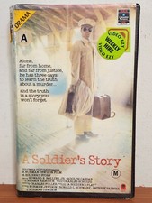 A Soldier Story VHS Tape - Clamshell Big Box - Ex Rental
