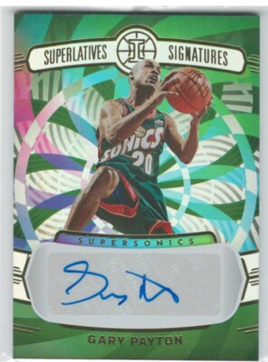 2021 Panini Illusions Gary Payton Autograph Card | eBay