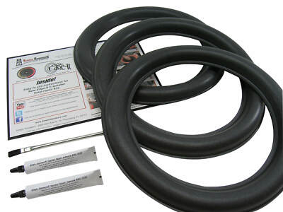 JL Audio 13W6v2-D4 13W6v2 Subwoofer Speaker Foam Surround Repair Kit (TRIPLE)