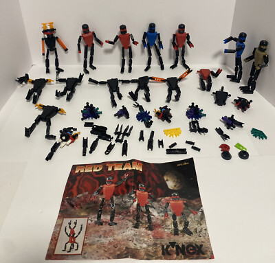 KNEX FIGURES LOT: Robot PEOPLE /Parts/Pieces/Read | eBay