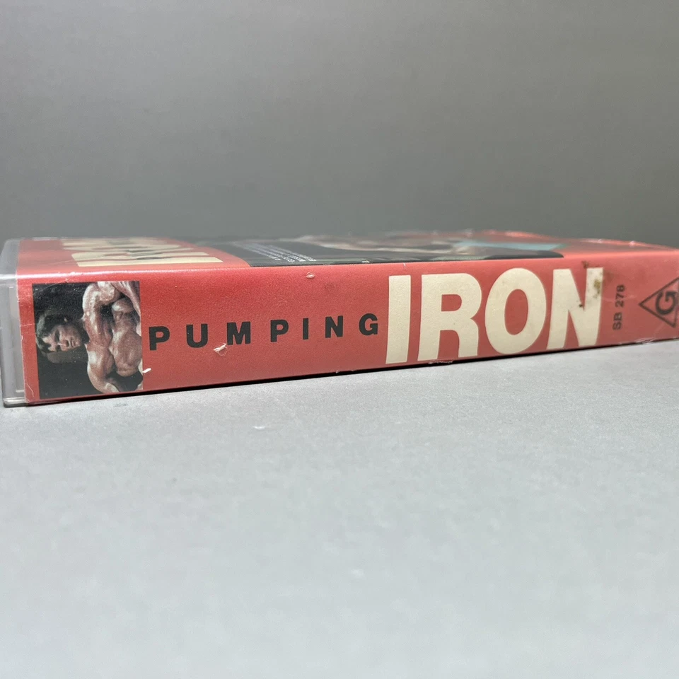 Pumping Iron VHS (1977) Arnold Schwarzenegger Lou Ferrigno Bodybuilding Classic - Image 3 of 4