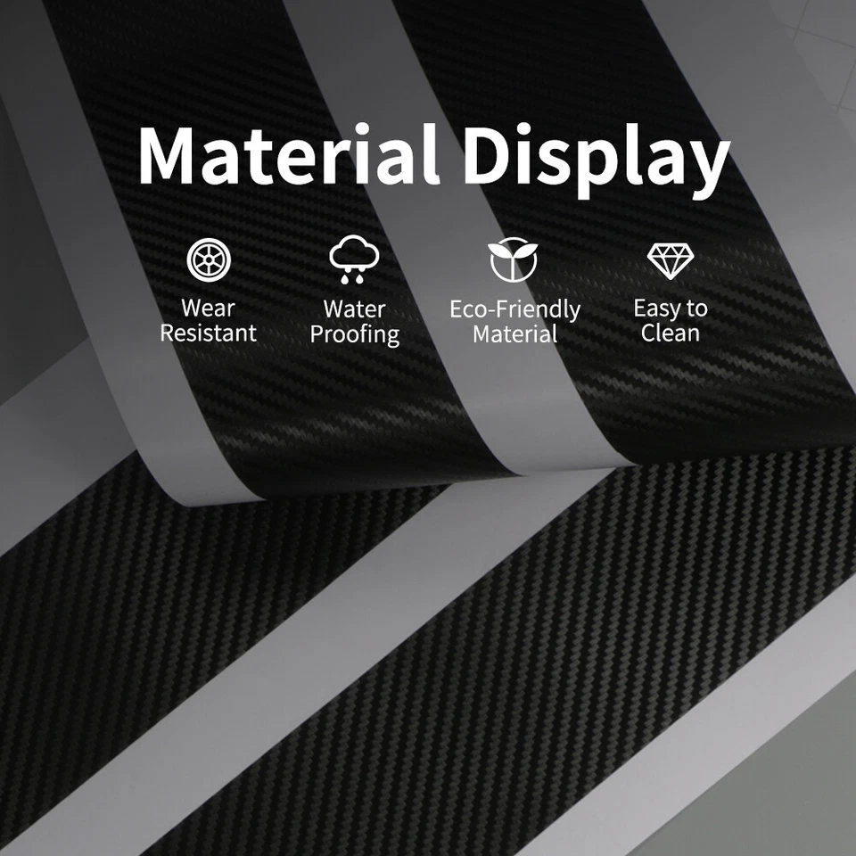 Protector de cubierta de alféizar de puerta de coche 8 piezas para GMC Sierra 1500 Foto 4 de 4