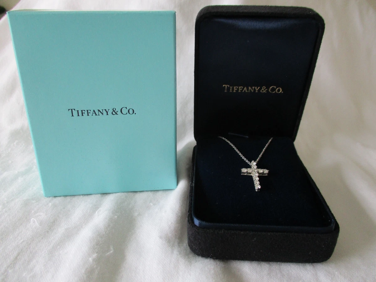 Tiffany and co shop diamond cross