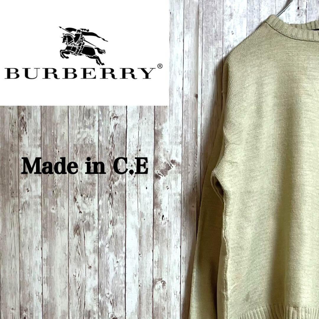 Burberry knit sweater Men's Fashion from Japan